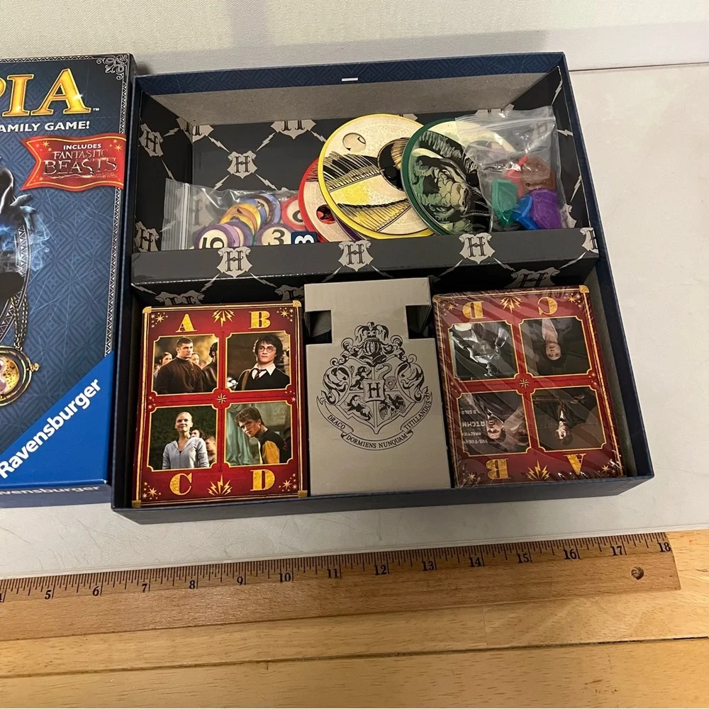 Ravensburger Pictopia Harry Potter Edition Family Board Game Trivia Questions